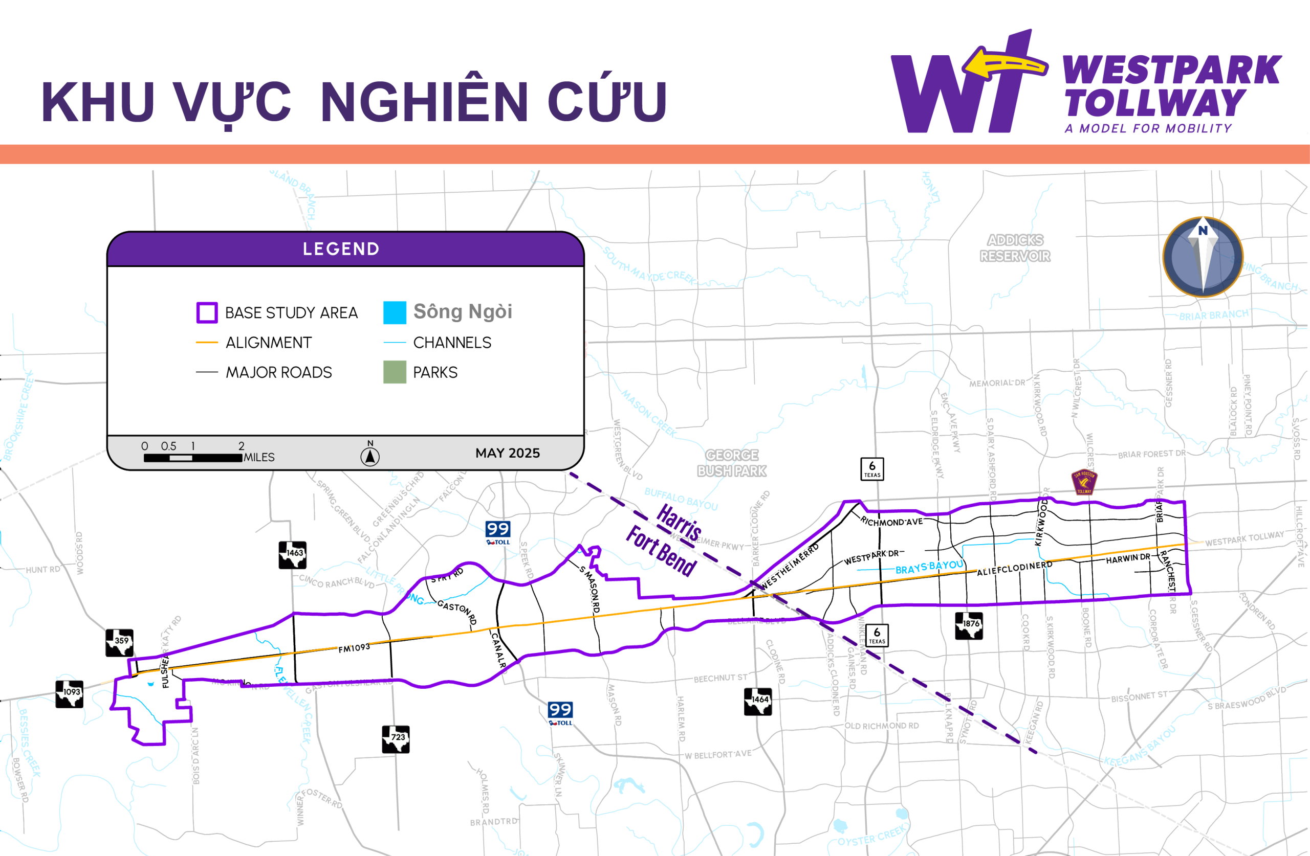Westpark Updated Study Area Map WEB 09-25 Bản đồ khu vực nghiên cứu