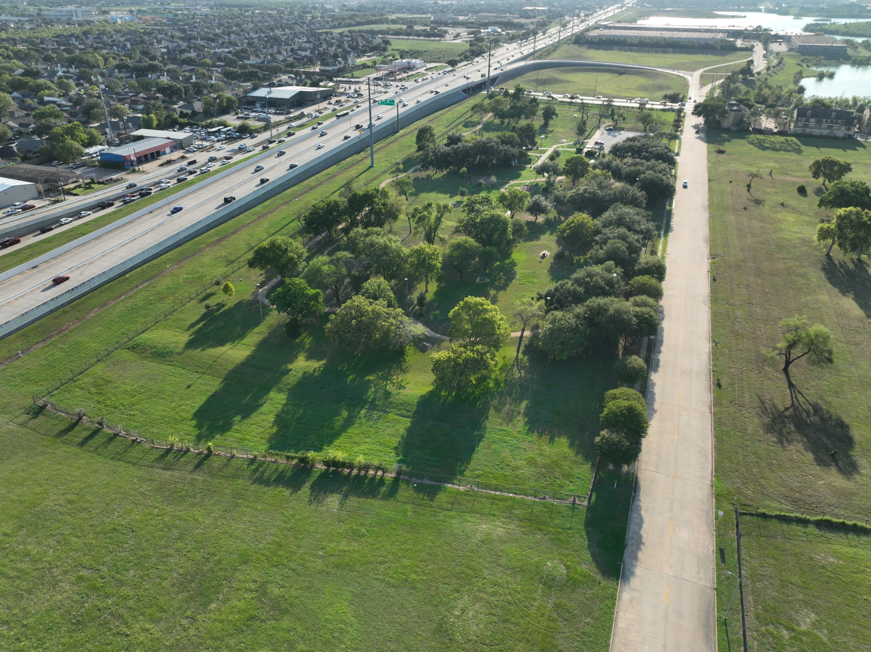Archbishop park east view Archbishop park east view
