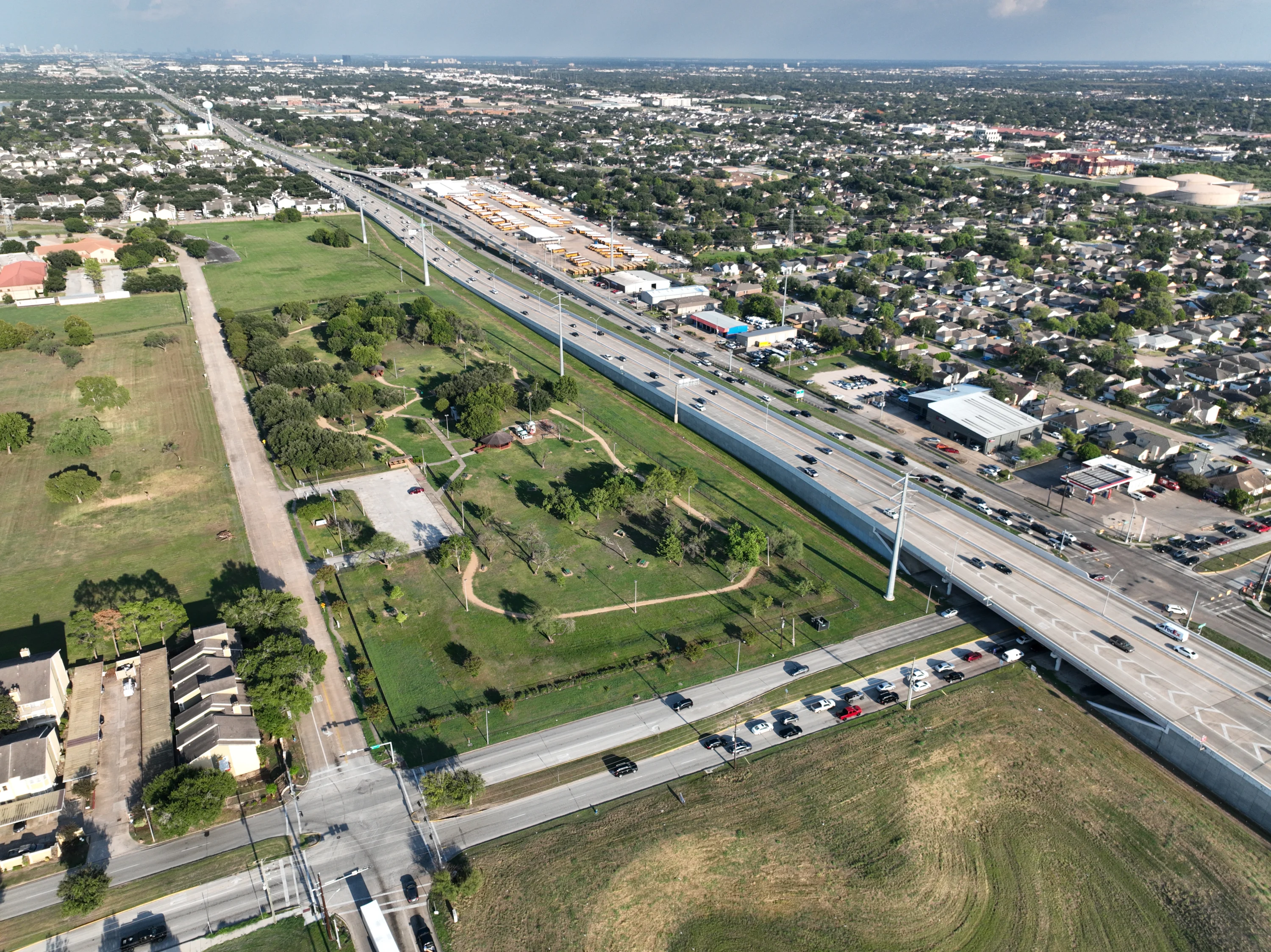 Archbishop park east view Archbishop park east view
