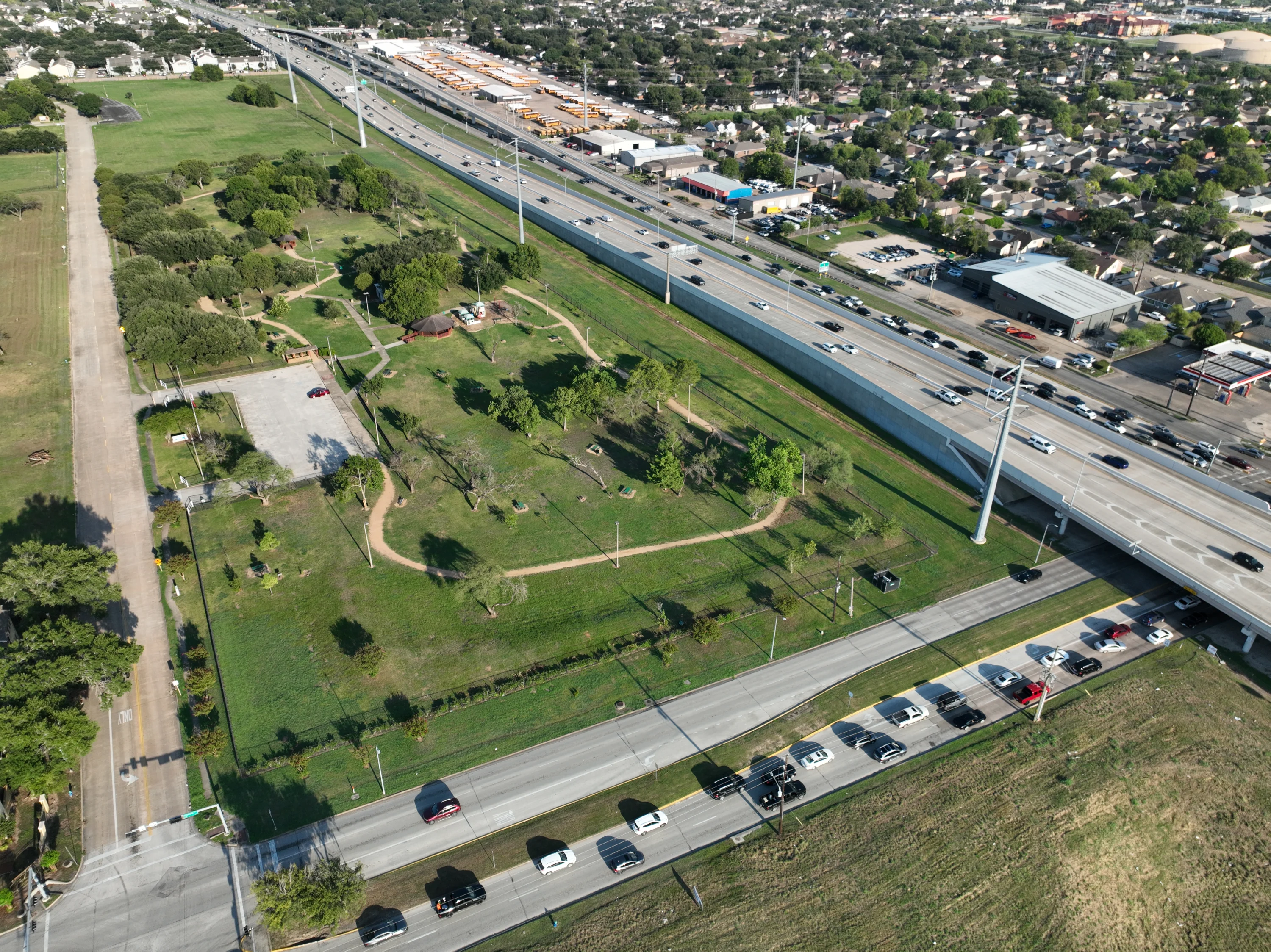 Archbishop park east view Archbishop park east view